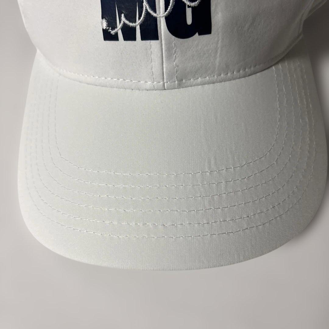 MGロゴ ホワイトキャップ美品