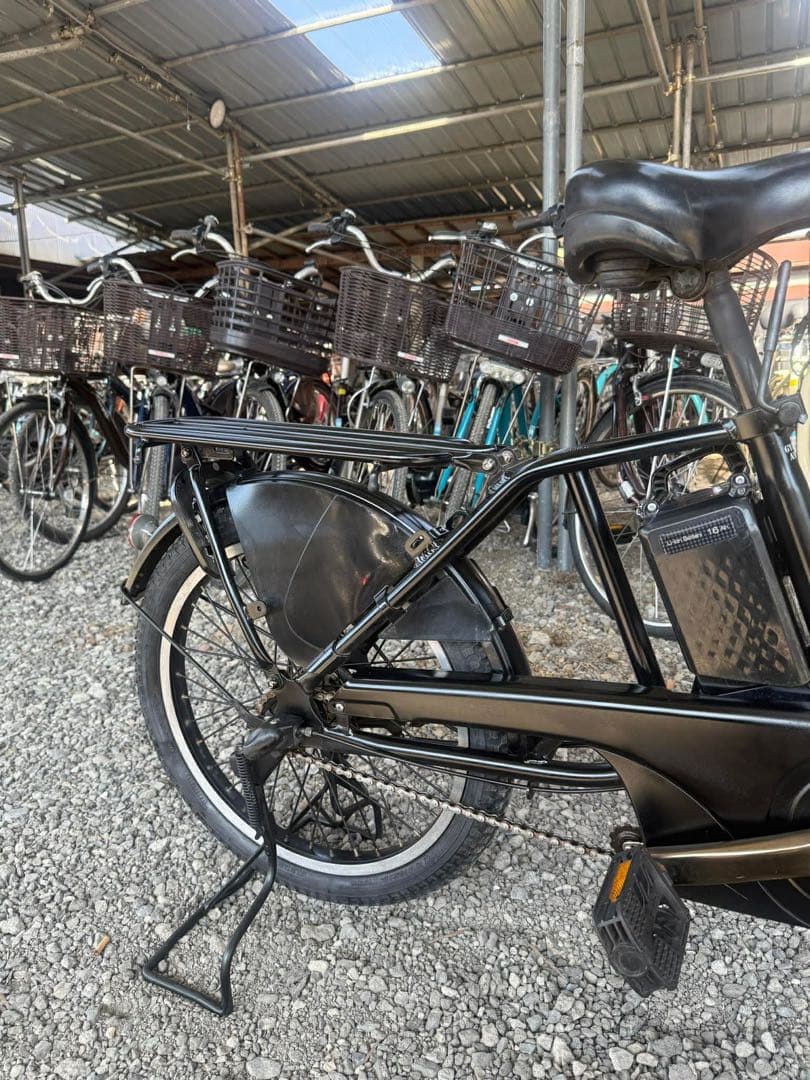 Panasonic 電動アシスト自転車 チャイルドシート付き 黒