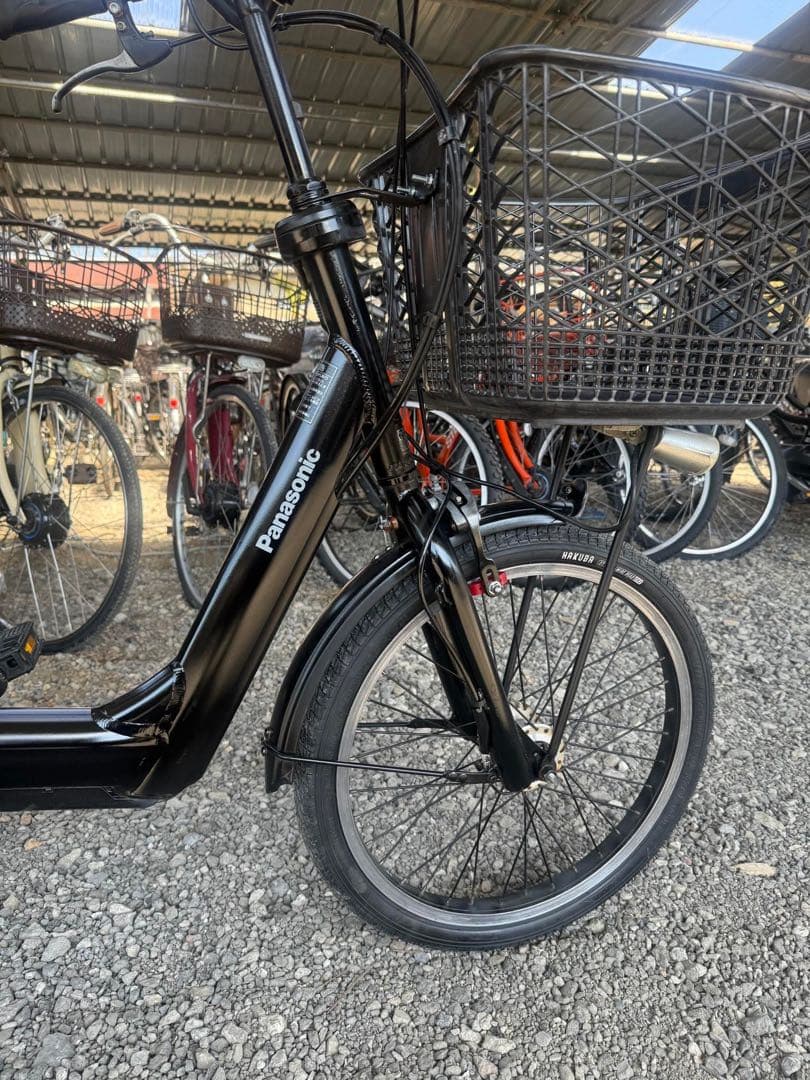 Panasonic 電動アシスト自転車 チャイルドシート付き 黒