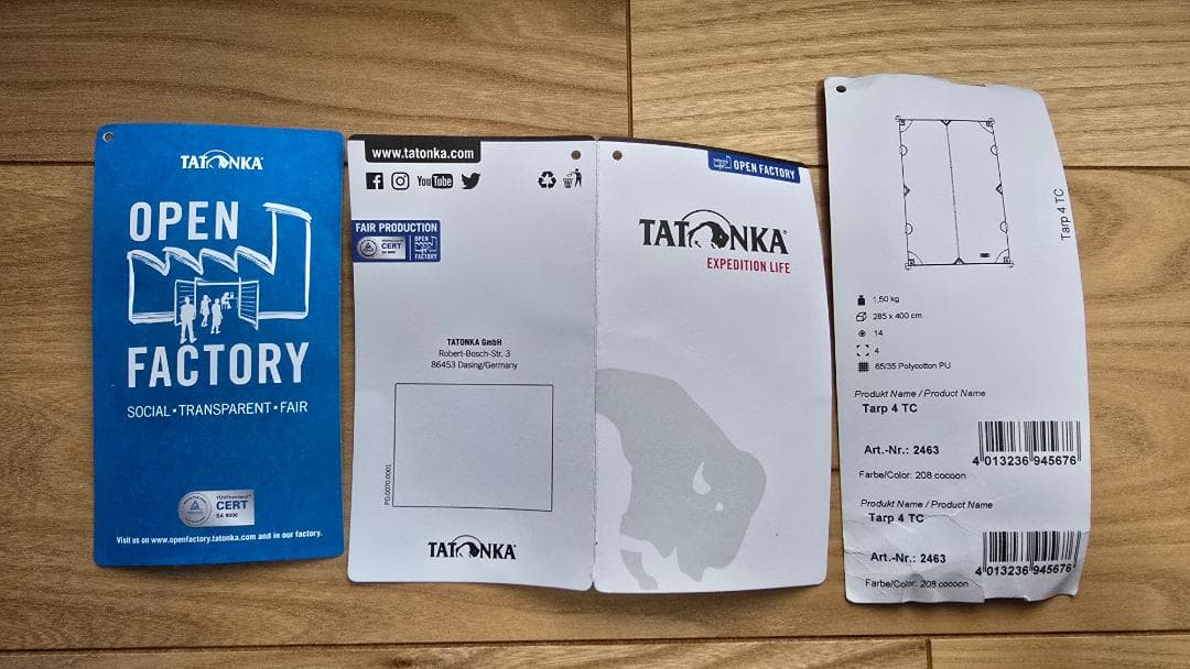 TATONKA タトンカタープ 4TC