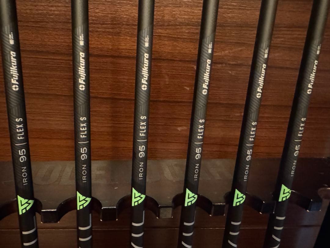 PING i210アイアン　TRAVIL 95S 6番〜UW 6本セット黒ドット