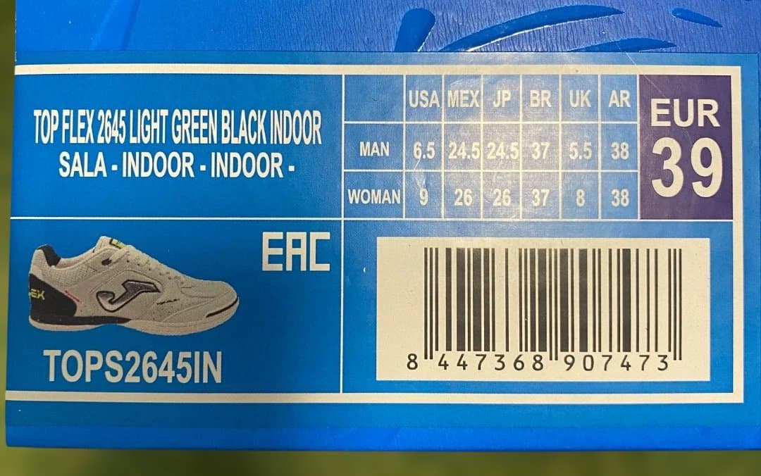 シューズ joma / TOP FLEX 2645 IN (24.5)