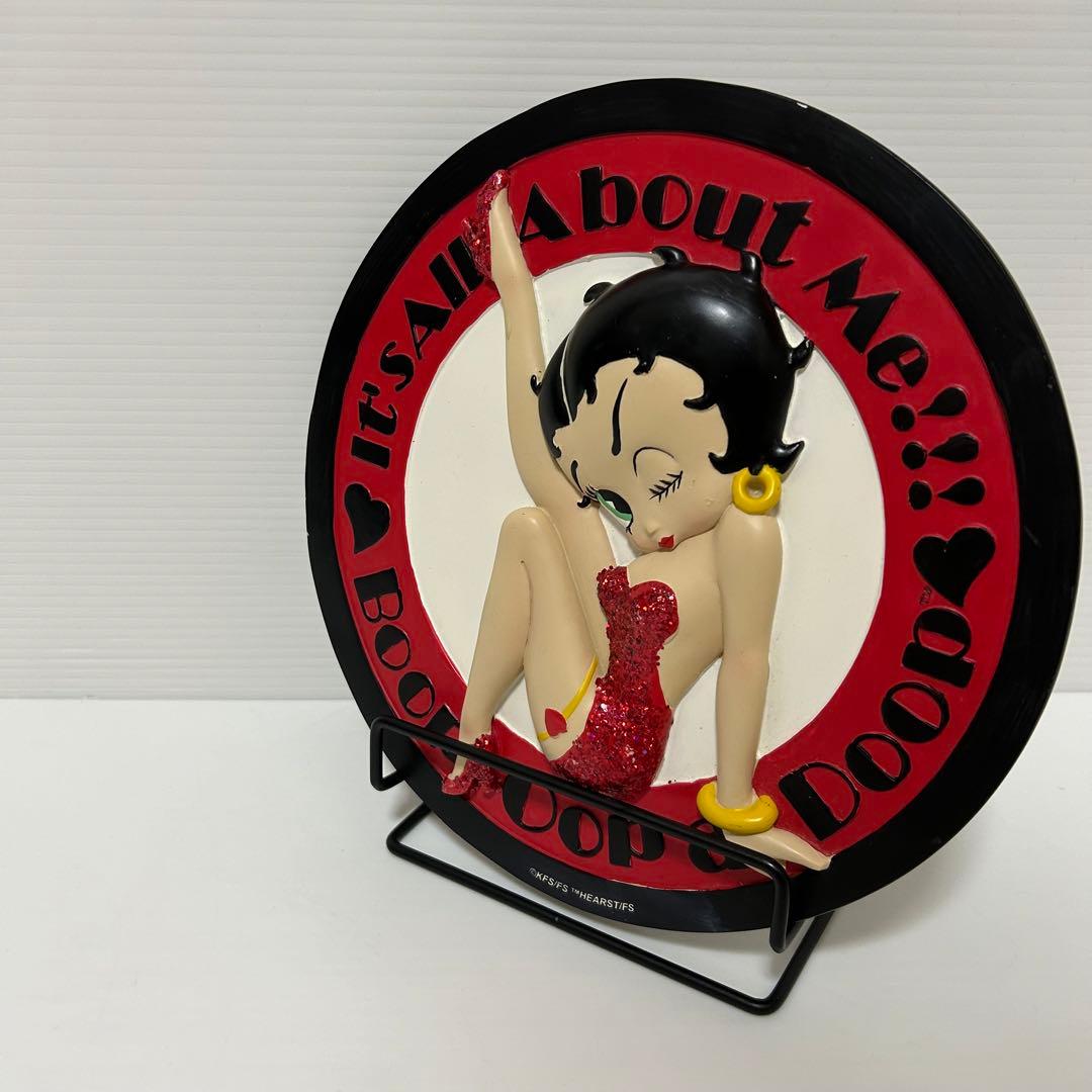 【希少1点限り】ベティちゃん Betty Boop 立体 プレート 飾り皿