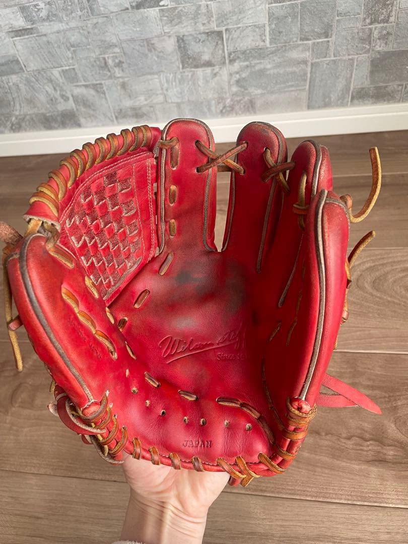 硬式グローブ投手・内野手用2個セット　ローリングス　オーダーグローブ　ウィルソン