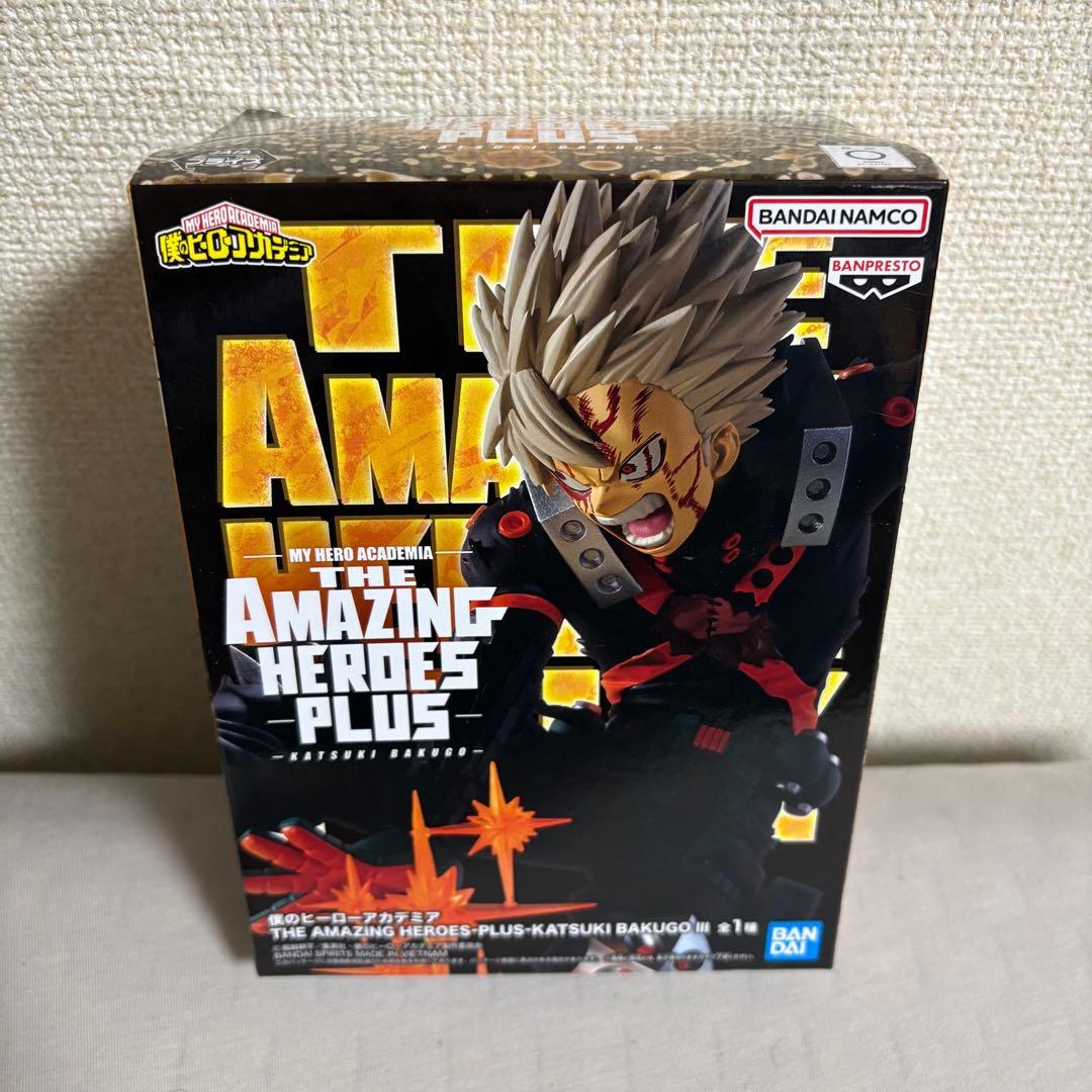 ヒロアカ フィギュアAMAZING HEROES PLUS DX緑谷 爆豪 他