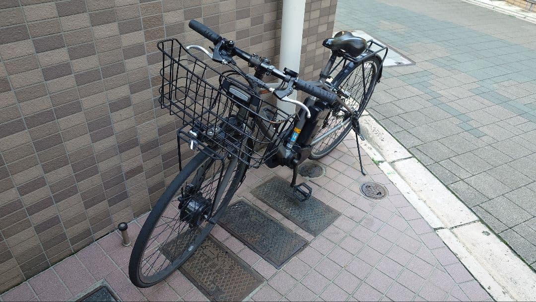 ブリヂストン TB1e 電動アシスト自転車 カゴ付