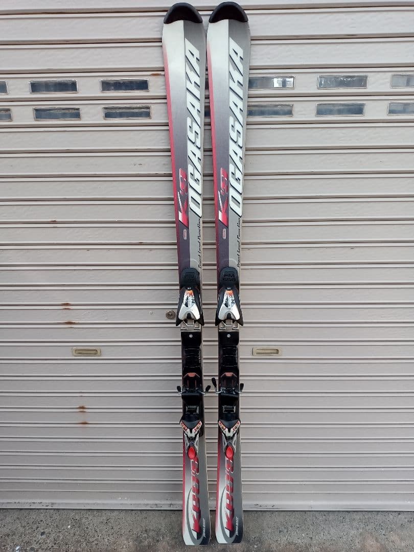 OGASAKA スキー板ビンディング165cm グレー/レッド