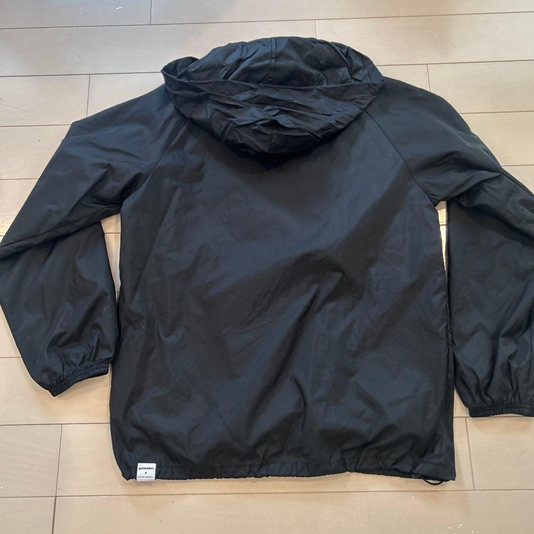 新品　goleador 裏メッシュピステ(パーカー付き)ブラック S 匿名