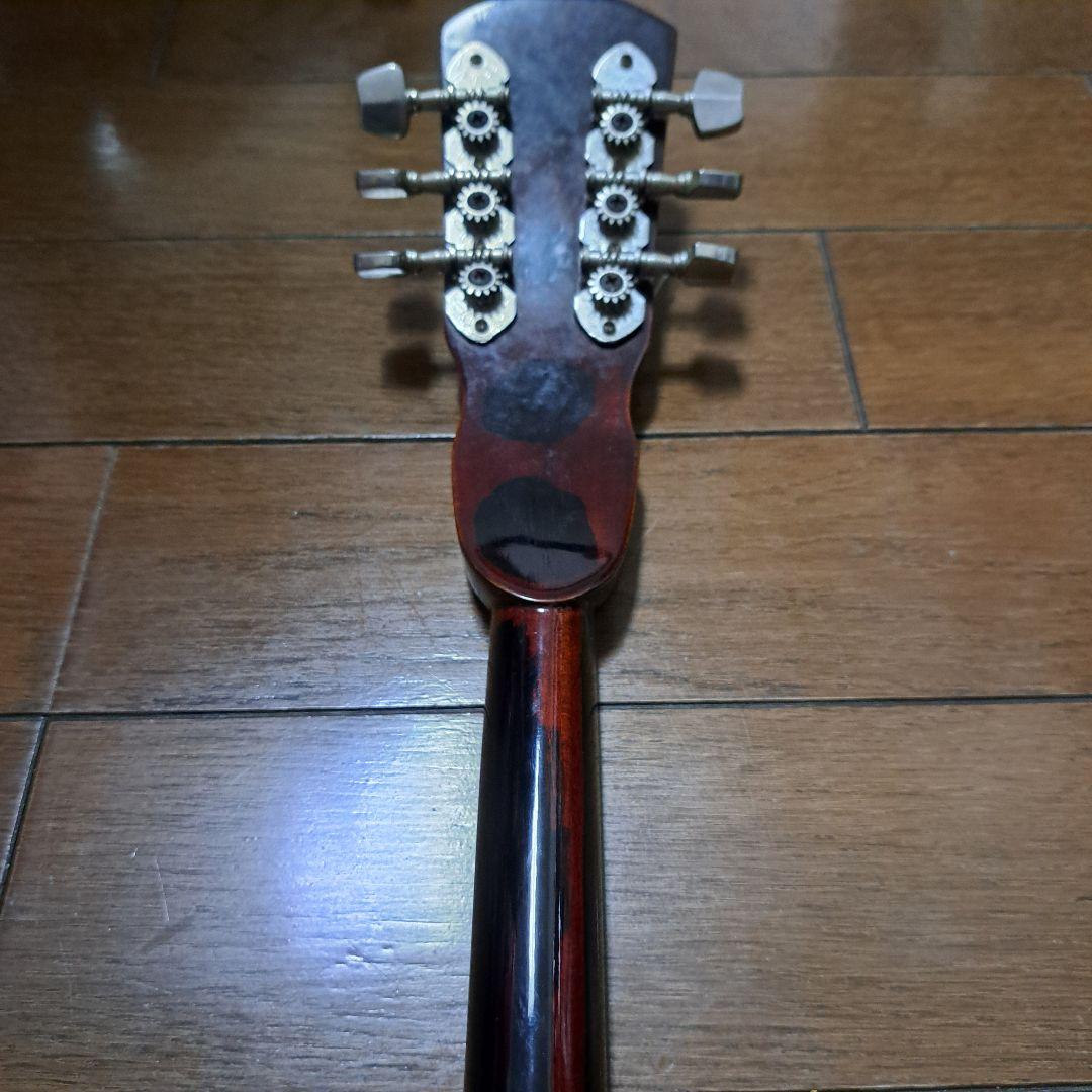 沖縄三線 六弦仕様 カスタムモデル 本皮仕様 スタンド付き