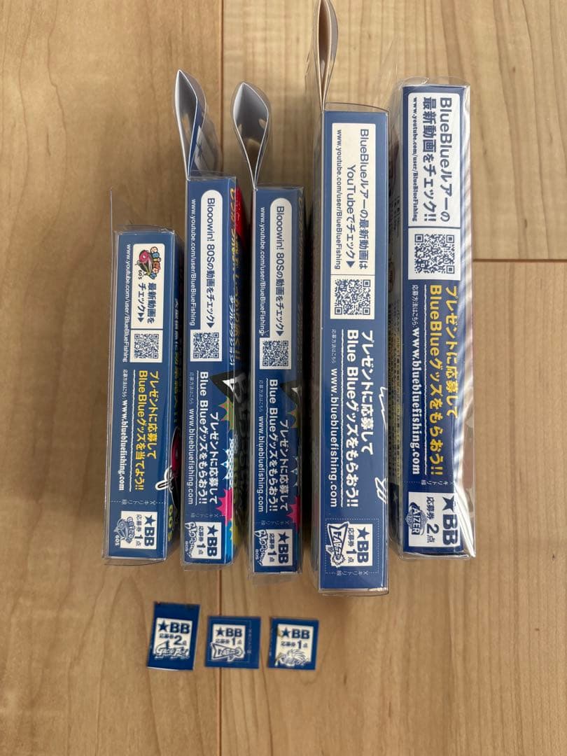 Blue Blue ミノー 5個セット