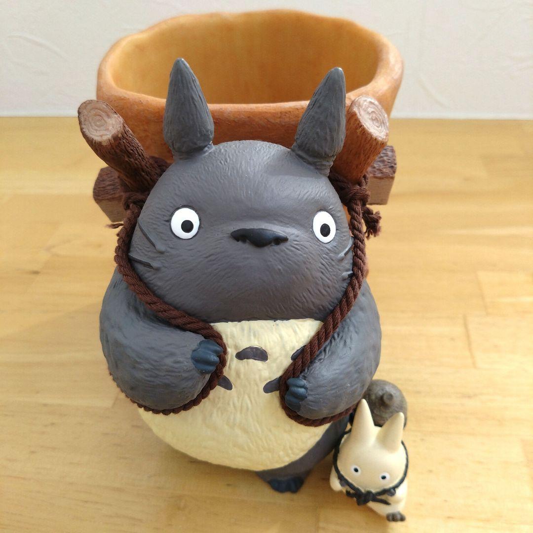 【未使用】となりのトトロ プランター カバー トトロのお届け よいこらしょ