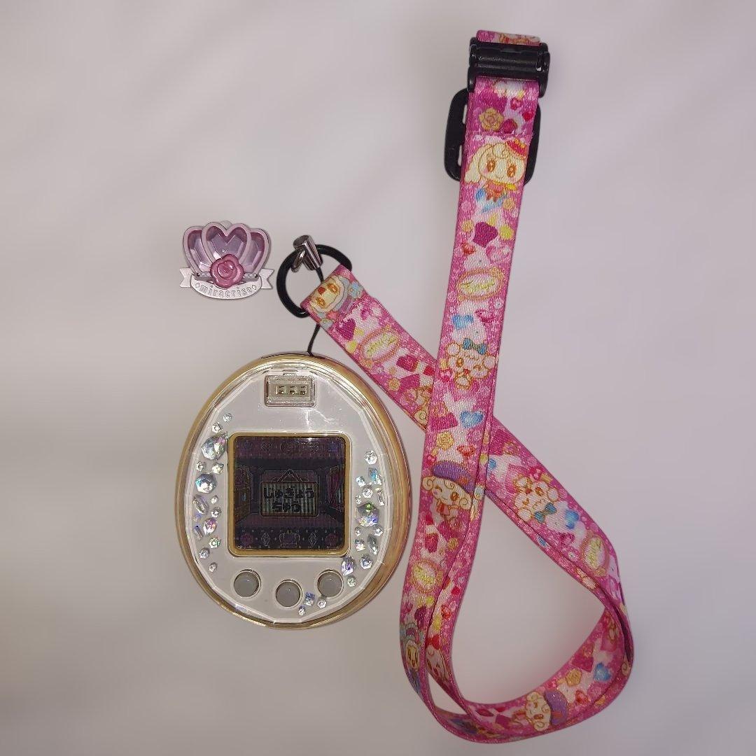 たまごっち P´s ピンク　たまデコピアスミラクライズ　+ストラップ付き