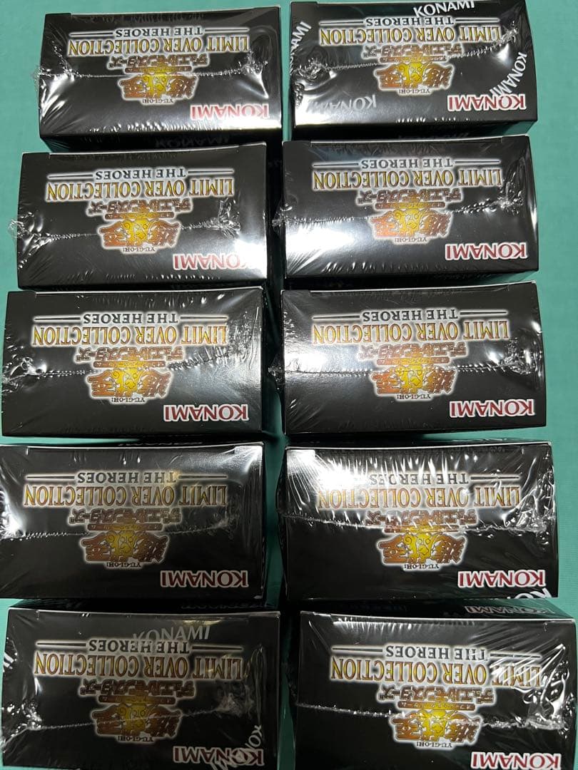 遊戯王　リミットオーバーコレクション　ヒーローズ　シュリンク付き 10BOX
