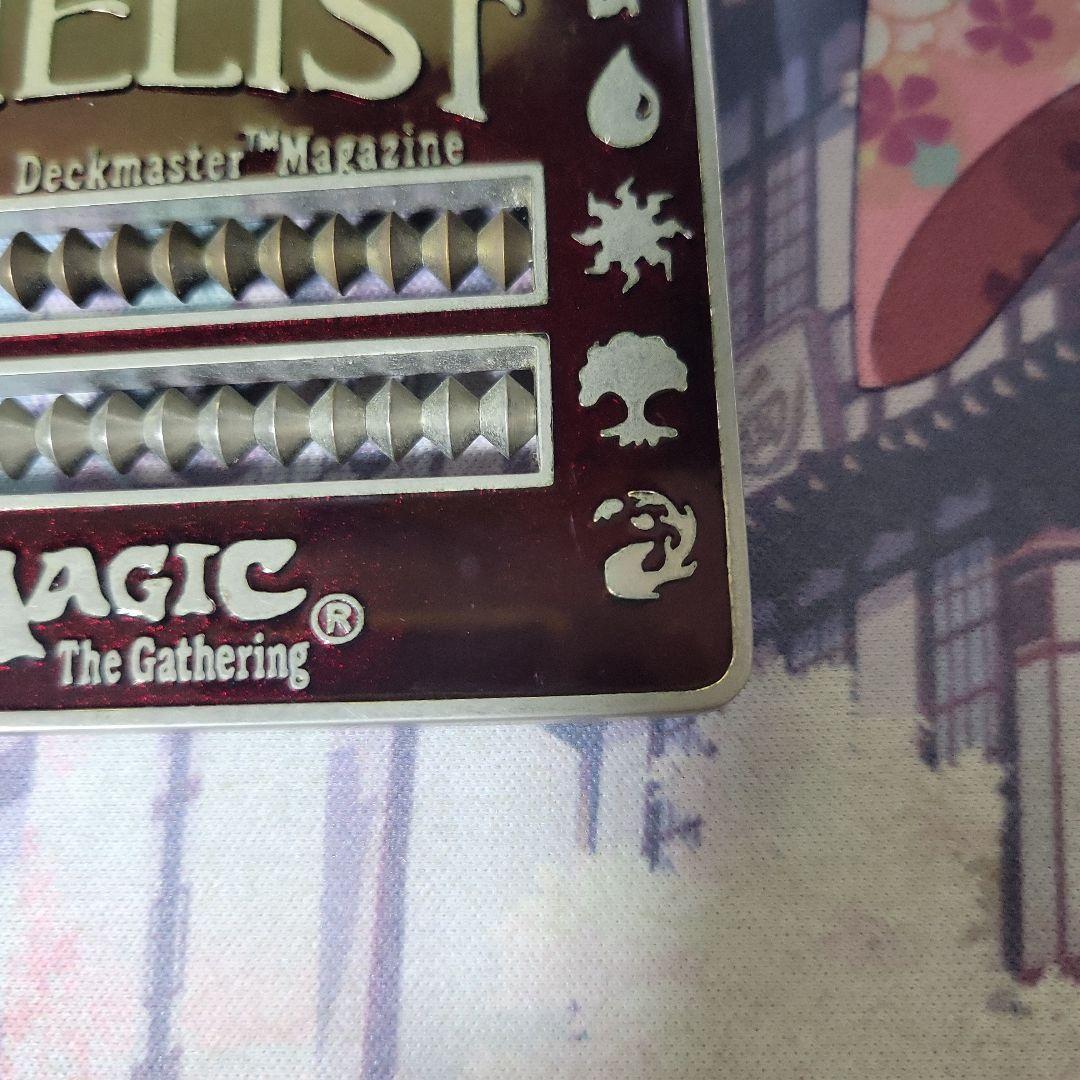 MTG そろばん型ライフカウンター(赤)