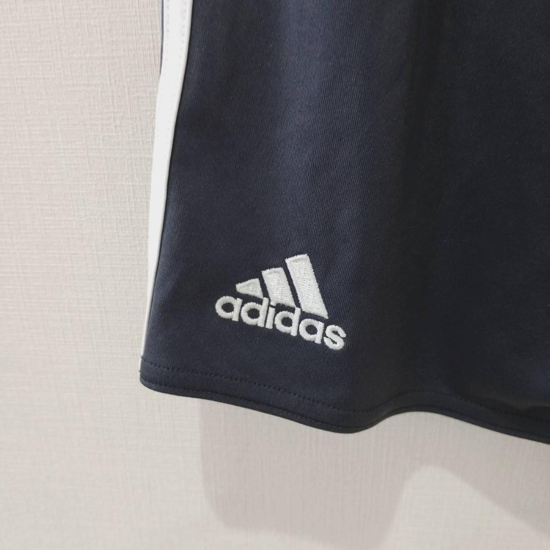 adidas アディダス メンズ ハーフパンツ ストライプ サッカー グレー F