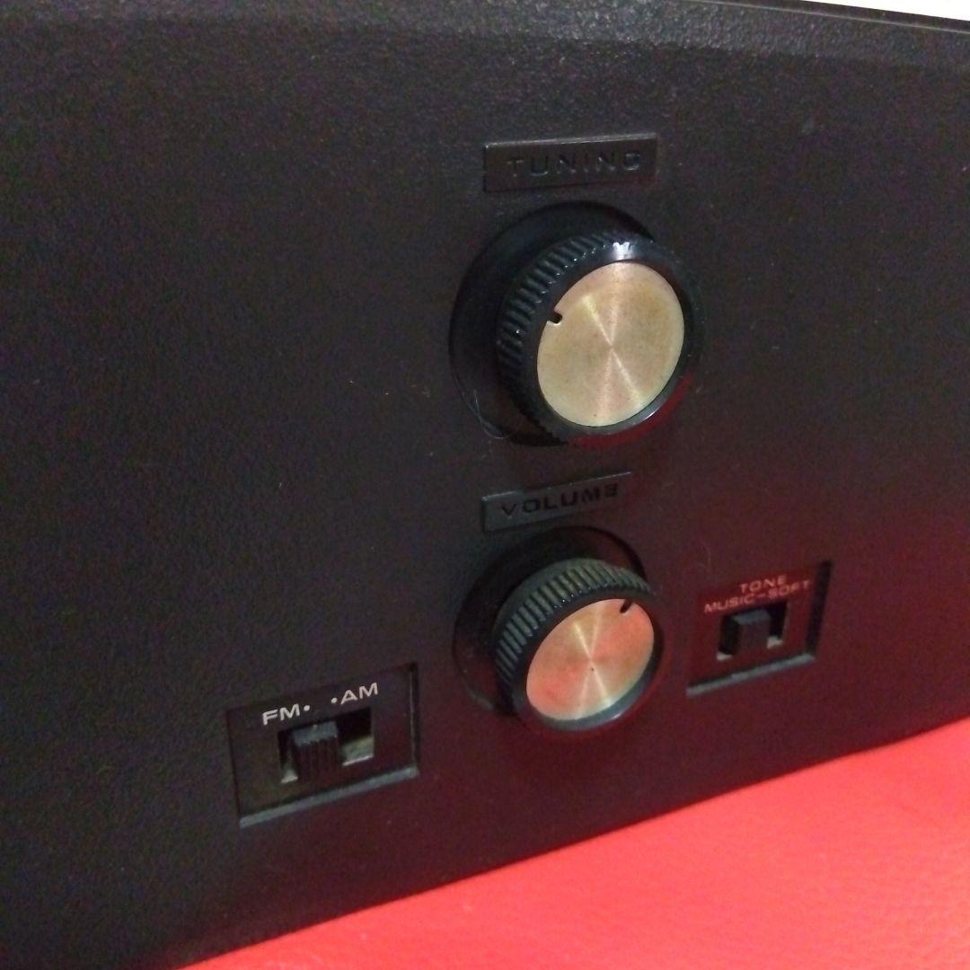 NATIONAL　PANASONIC　パタパタ時計ラジオ付き　　RC-703