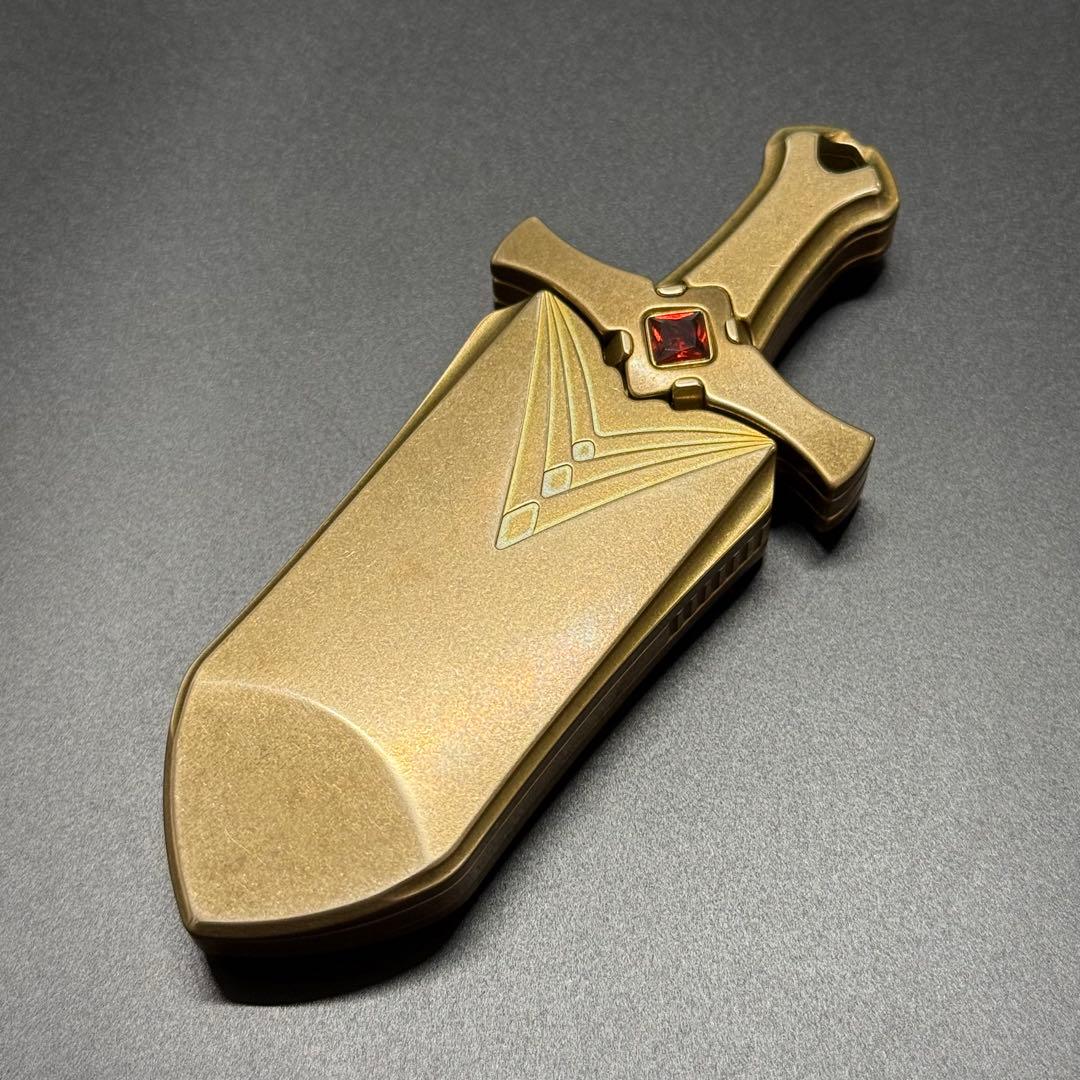 聖剣　ブロンズ(青銅)製 フィジェットトイ　EDC 値下げ不可　fidget