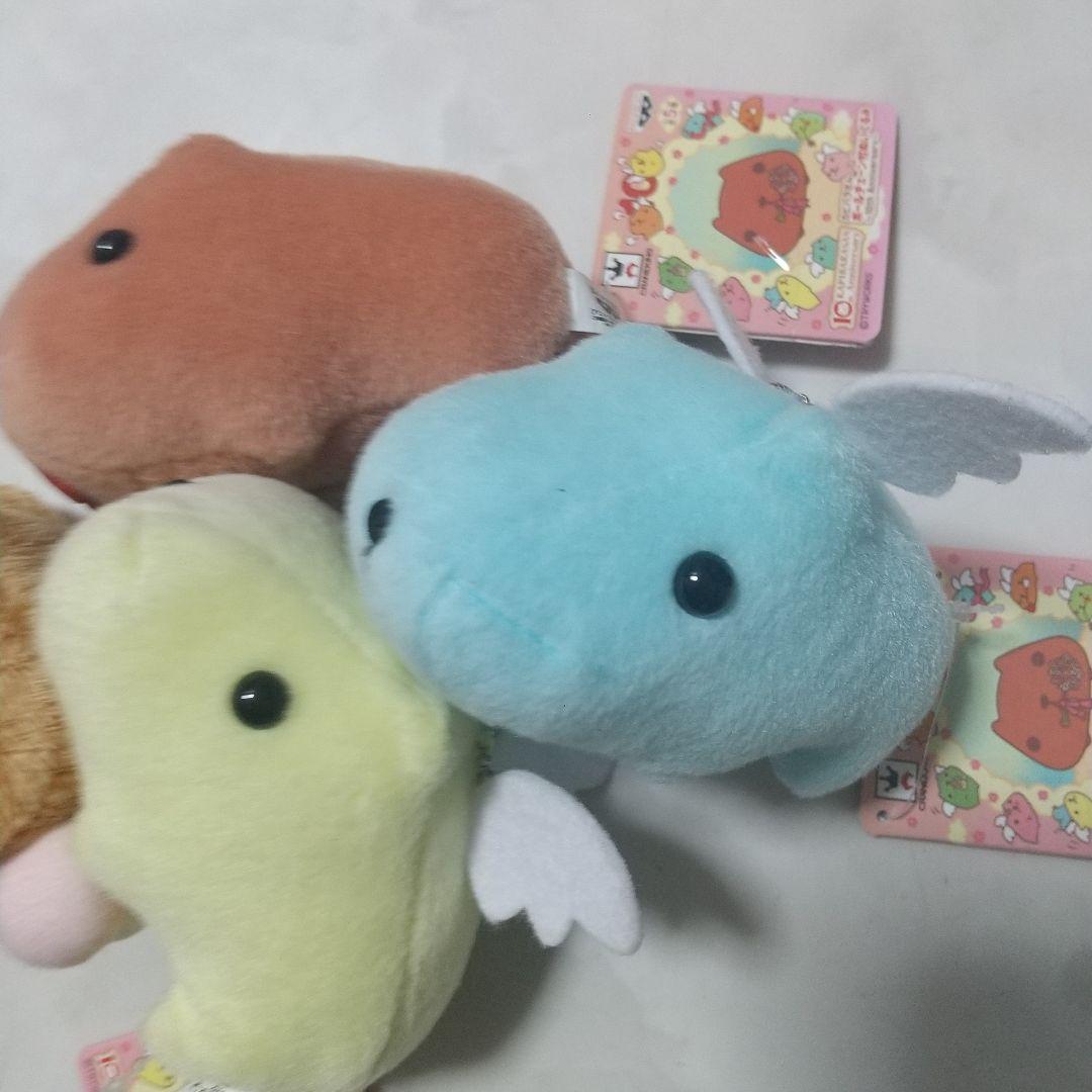 新品　10周年記念 　カピバラさん ぬいぐるみ 天使　天使の羽