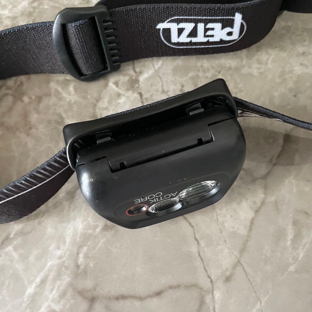 ペツル PETZL アクティックコア E099GA00 ブラック 450ルーメン