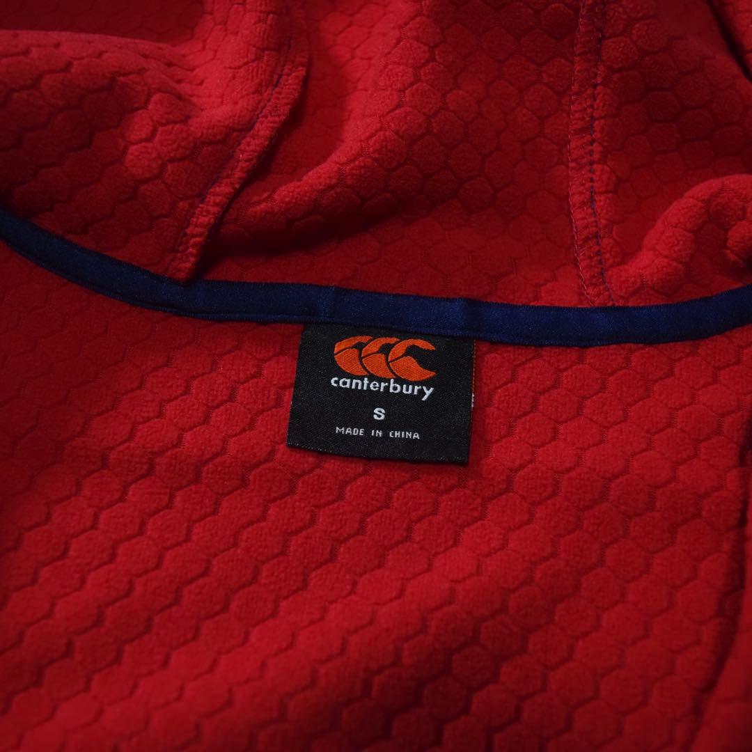 【レア】canterbury ライオンズ 英国 ジップパーカー ジャージ 紺