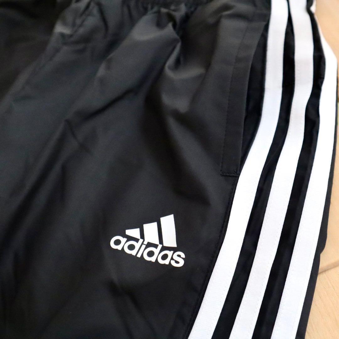 adidas　アディダス　ウィンドブレーカー　上下セット　黒　130　新品
