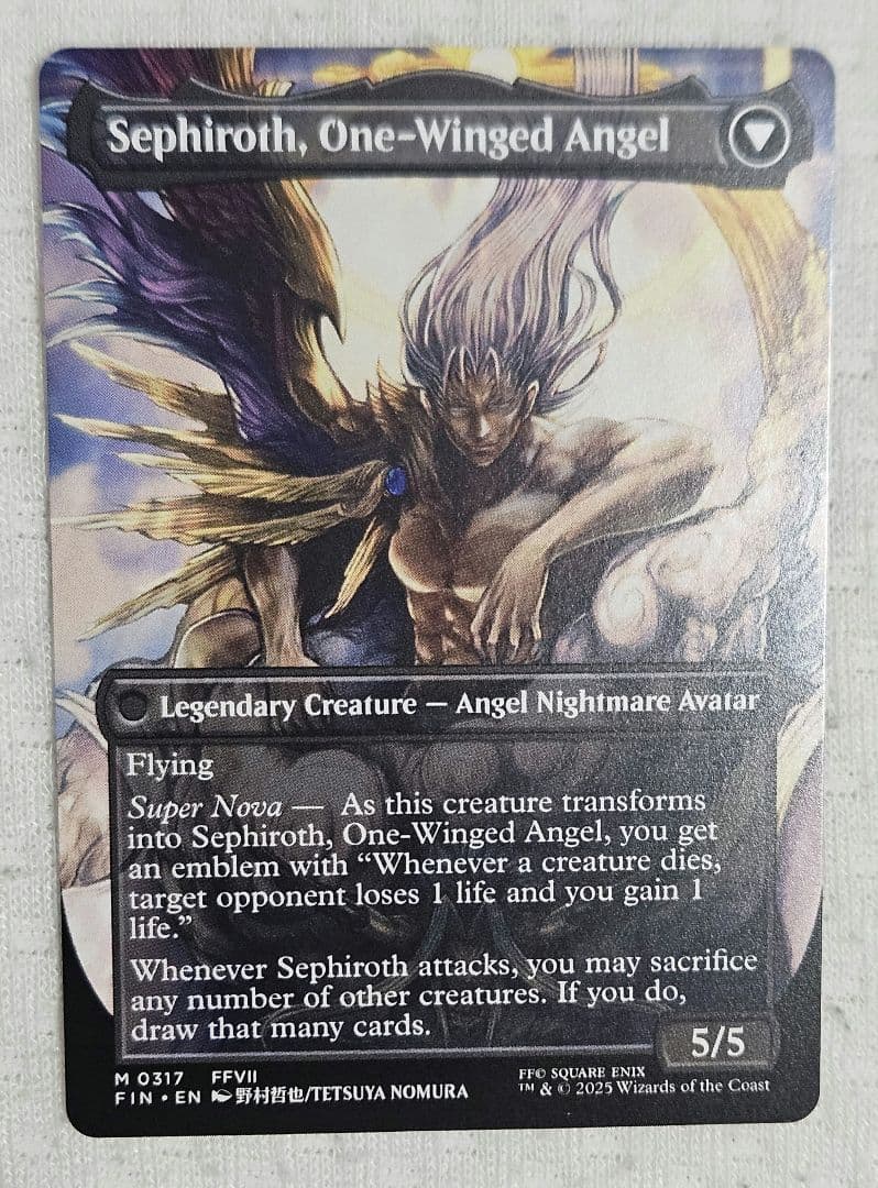 威名のソルジャー　セフィロス　MTG FFコラボ　英語版