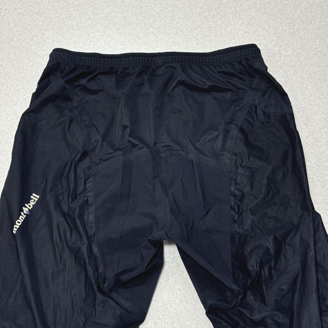 mont-bell モンベル 現行 スーパーストレッチ サイクルレインパンツ M