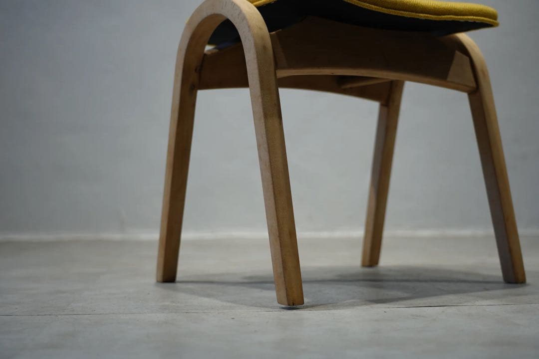 秋田木工　スタッキングスツール　Japan vintage ロータイプ　チェア