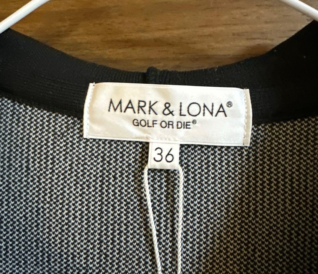 週末セール☆新品未使用☆MARK&LONA ニット パーカー S ブラック