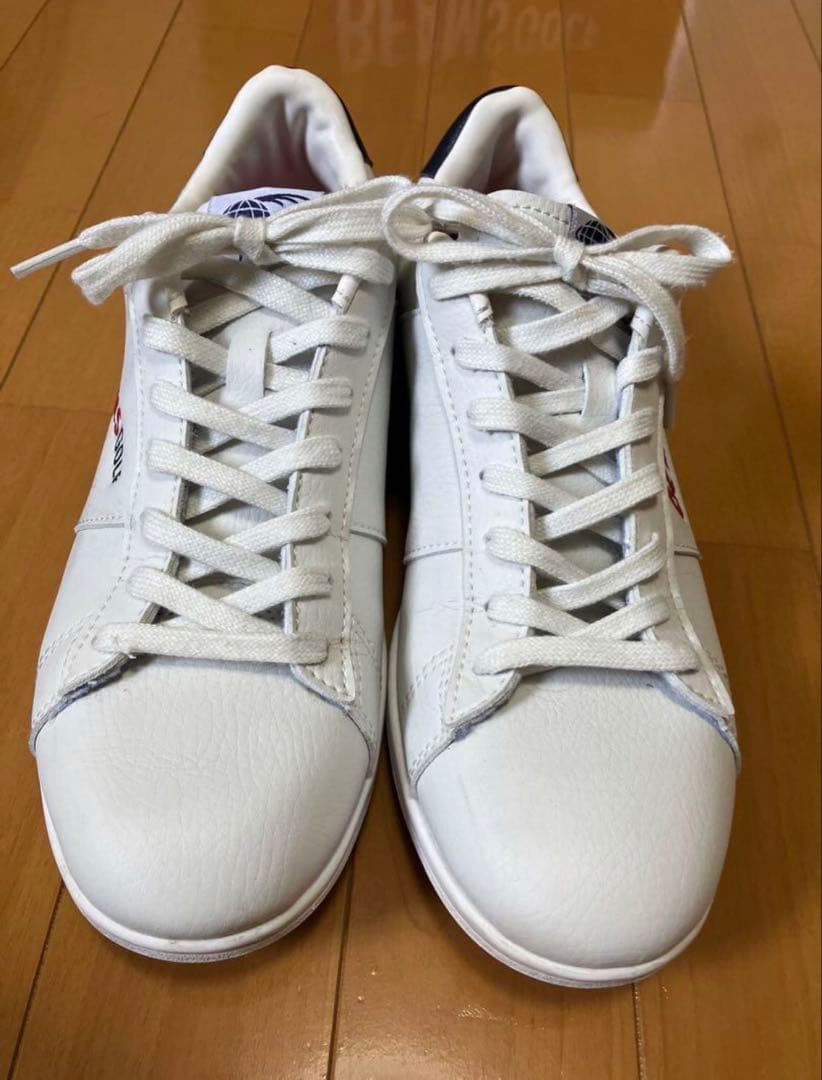 BEAMS GOLF ホワイトレザーシューズ