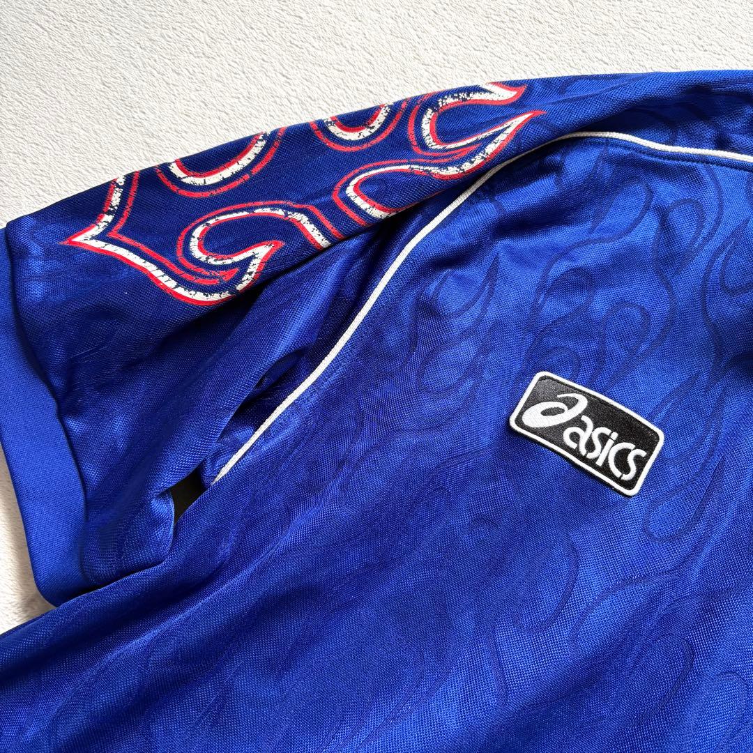 香*織様 1998 W杯 日本代表 JFA asics ゲームシャツ 90s ブ