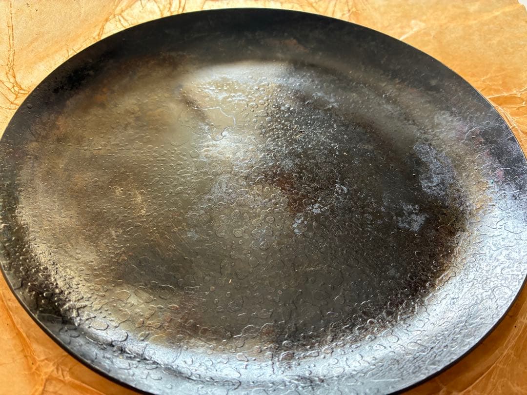 槙塚鉄工所 フライパンディッシュ 中、（未使用品）