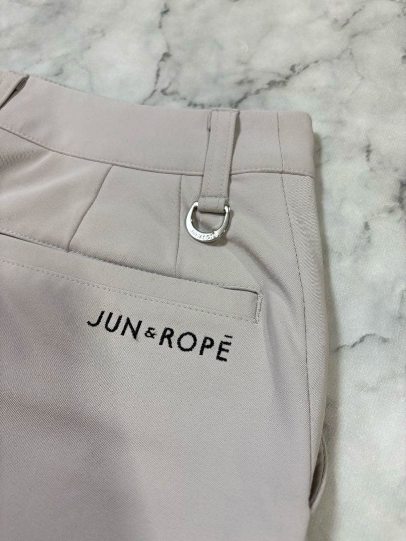 JUN&ROPE プリーツスカート インナーパンツ付き　グレー　Sサイズ