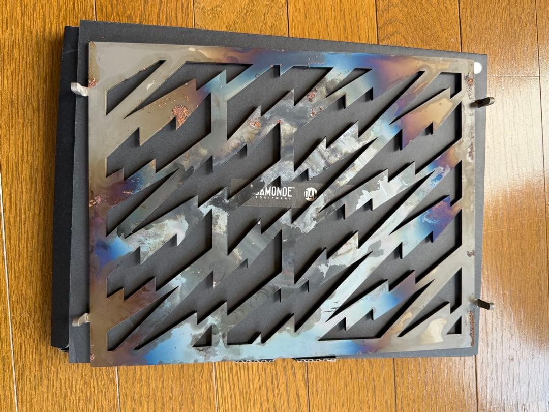 DAMONDE EQUIPMENT GD2 フラットバーナー五徳　軟窒化加工