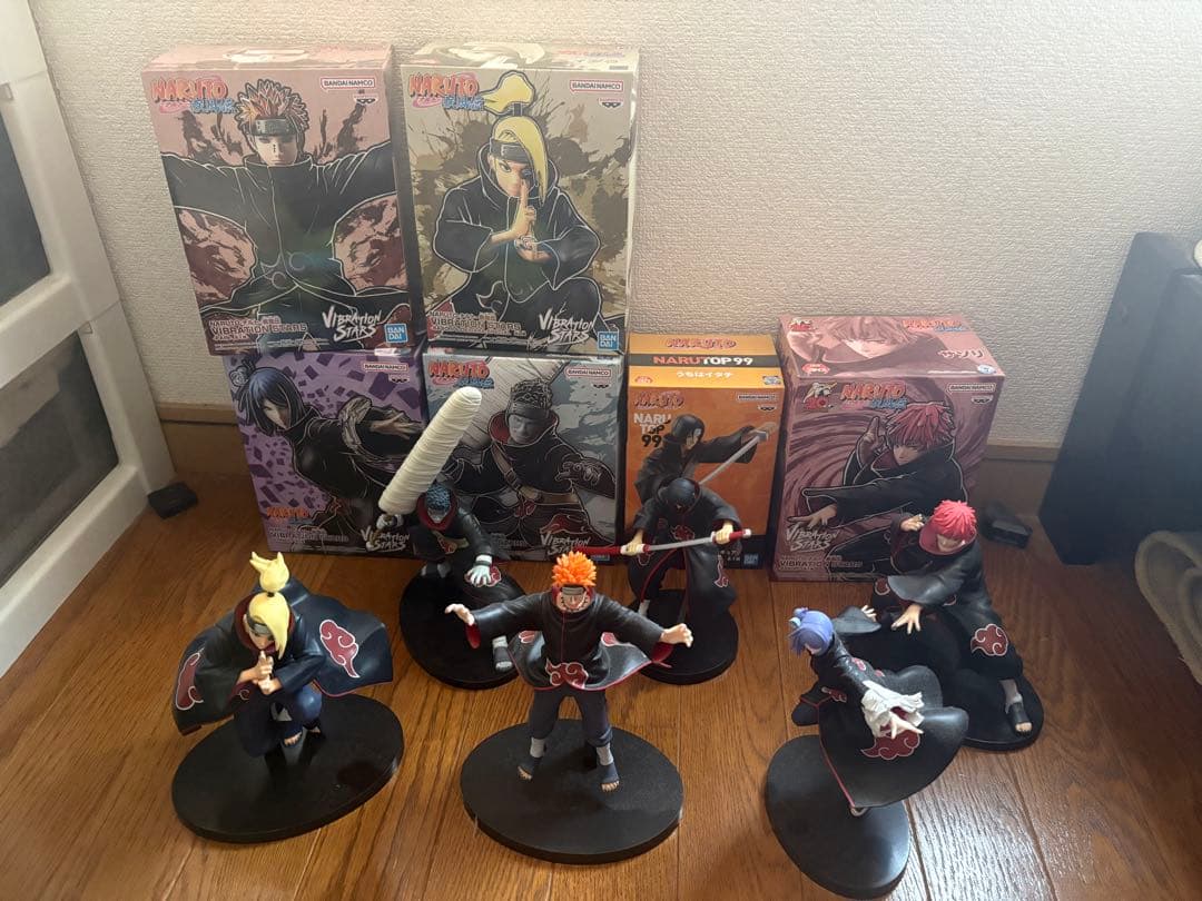 NARUTO VIBRATION STARS 暁 フィギュア セット