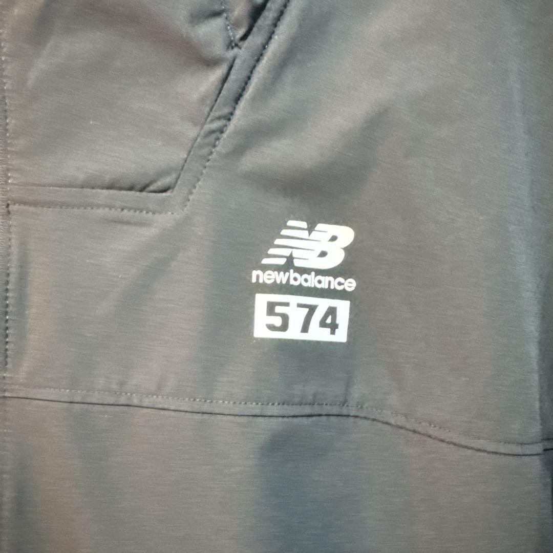 ニューバランス ゴルフ ナイロンジャケット 黒 M 相当