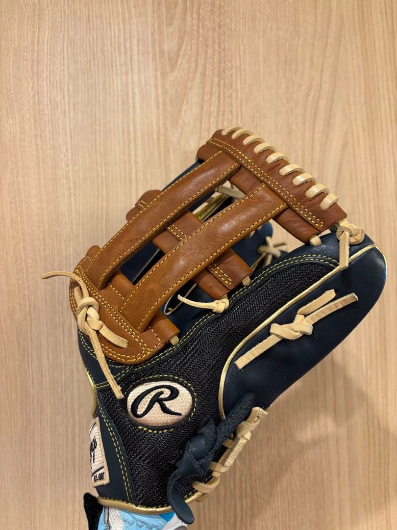 Rawlings 軟式グローブ ネイビー/ブラウン