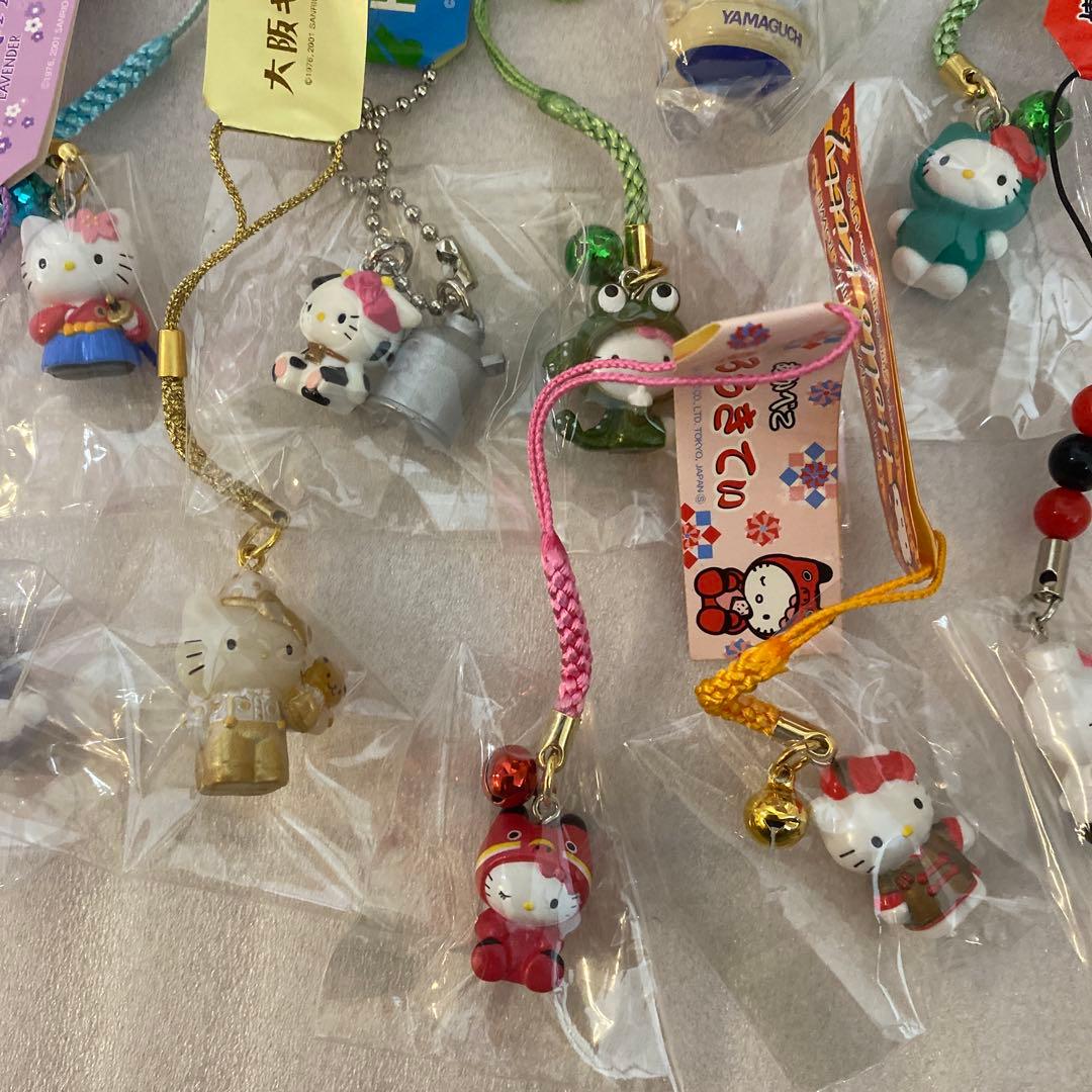 【新品】ご当地キティ　ストラップ　根付け　まとめ売り