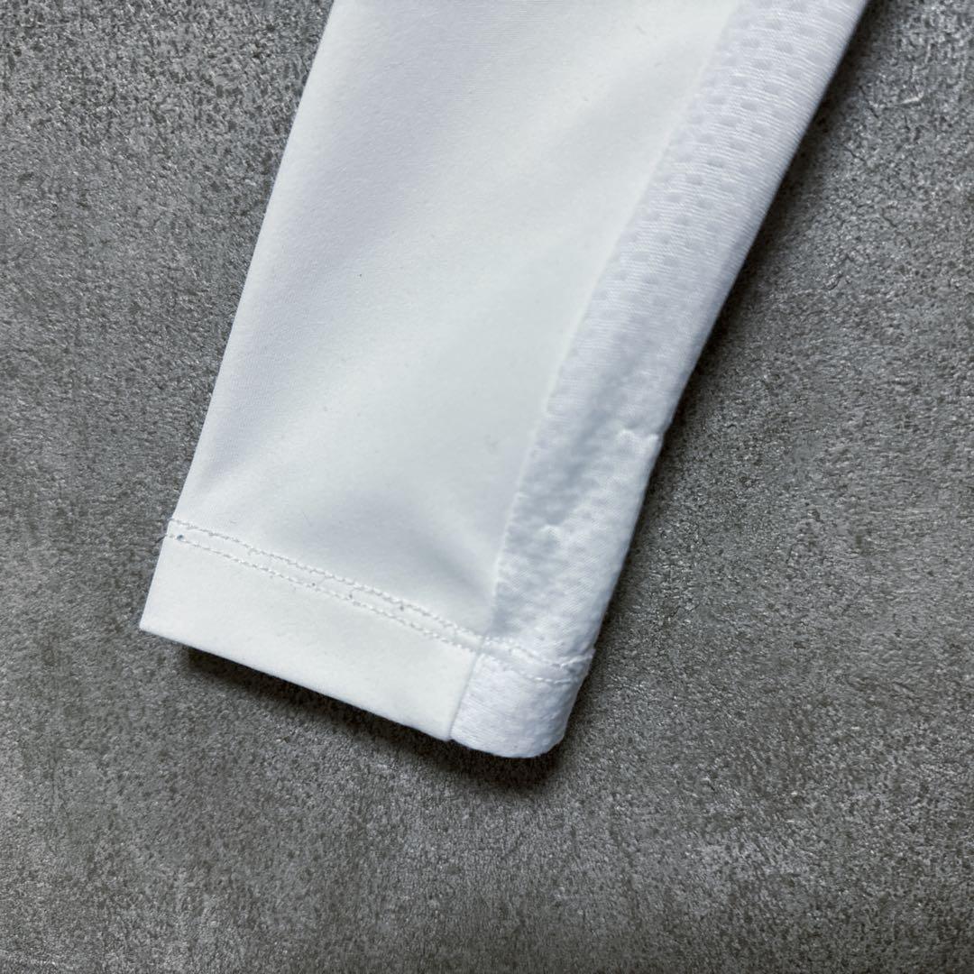 Munsingwear マンシングウェア ビッグロゴ モックネック ホワイト M