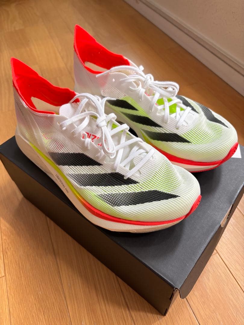 adidas ADIZERO タクミセン10 25.5cm走行100㌔程 メンズ