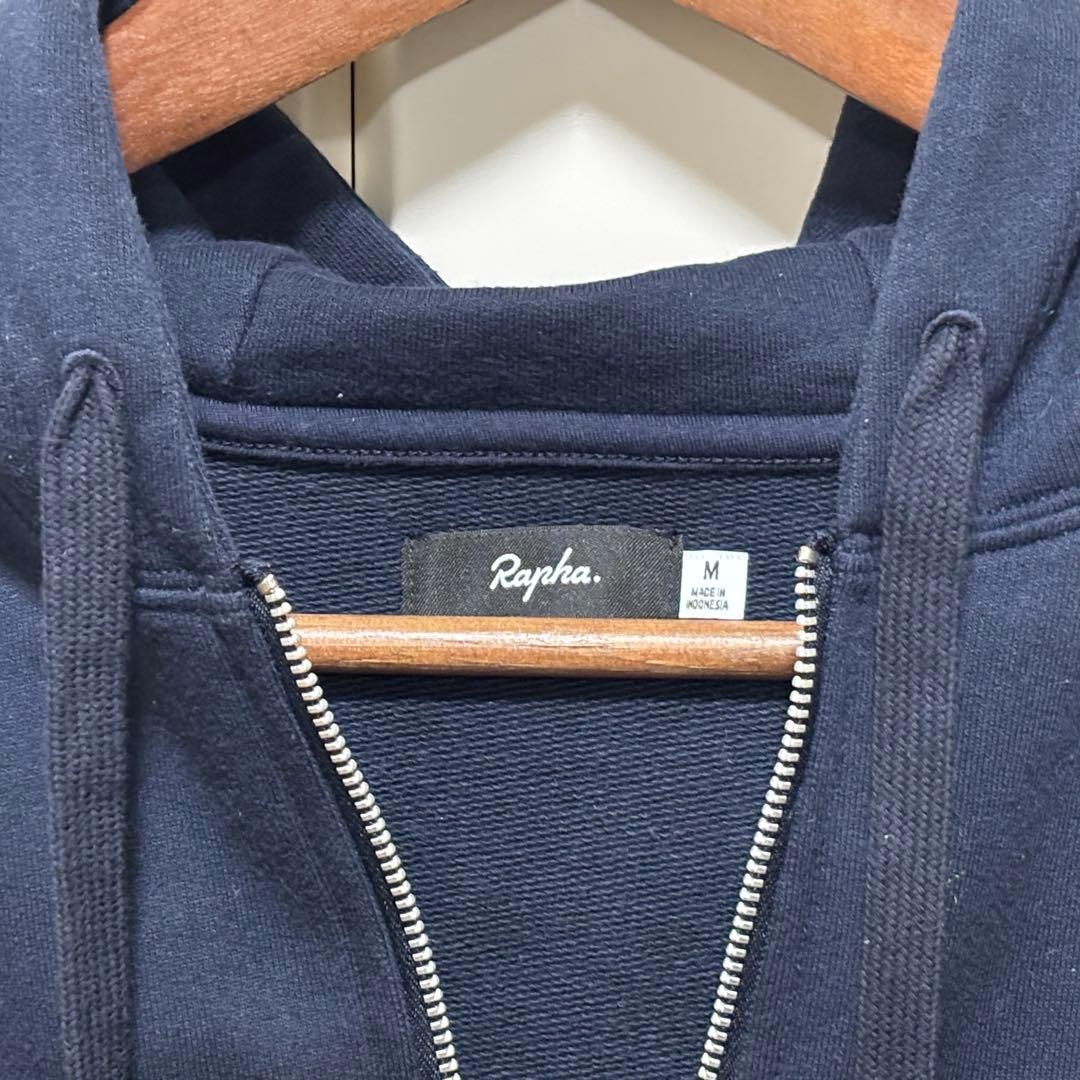 美品 Rapha ラファ MENS LOGO HOODIE Mサイズ ネイビー