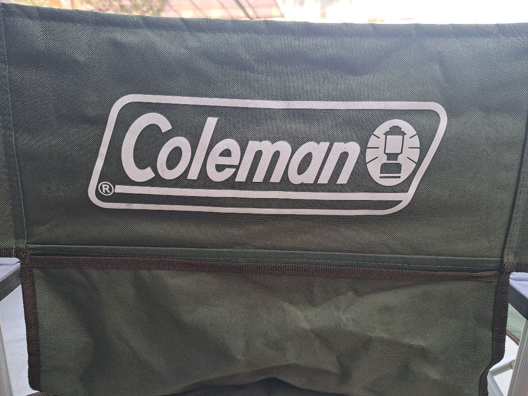 【超美品】Coleman　ツーウェイ　キャプテンチェア　グリーン　【2脚セット】