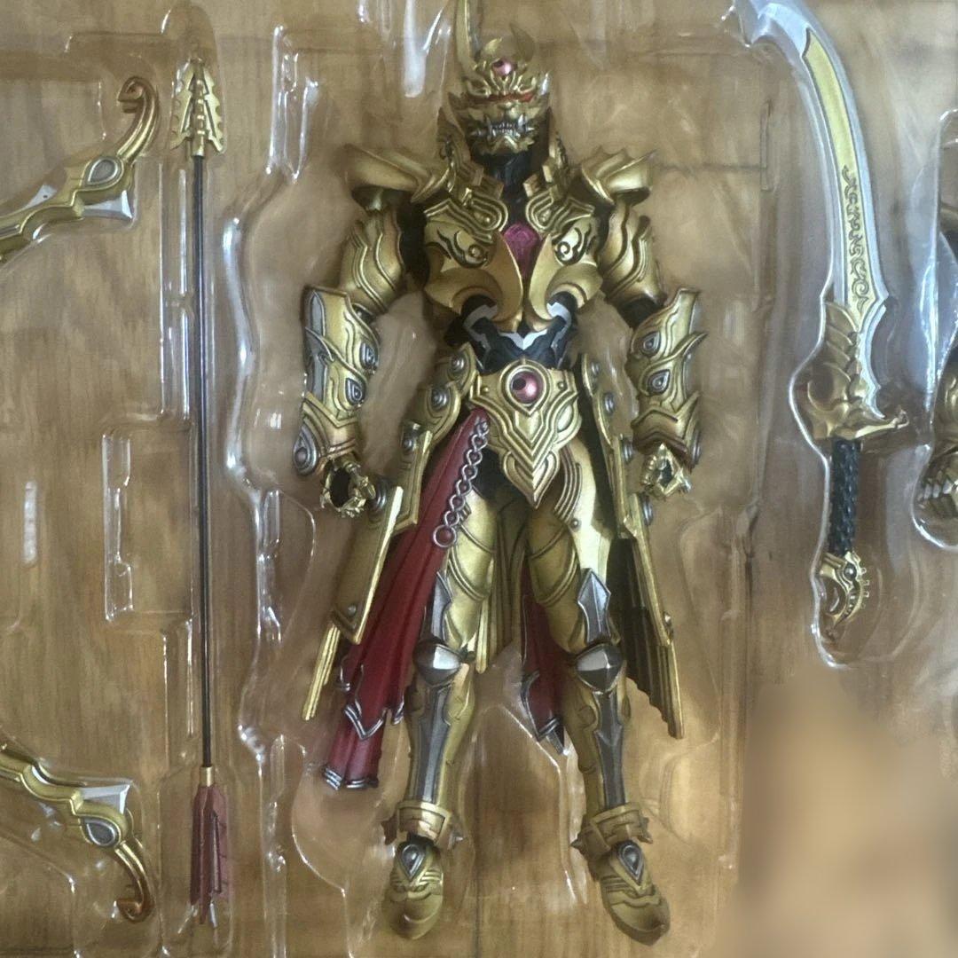 《コレクション整理品》《開封済》魂ウェブ商店　魔戒可動　ゼン＆ガイ　金色セット