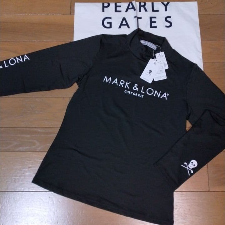 ⭐新品⭐MARK & LONA⭐長袖モック⭐白⭐M⭐
