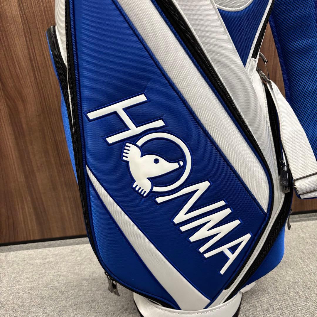 HONMA ゴルフバッグ 青/白
