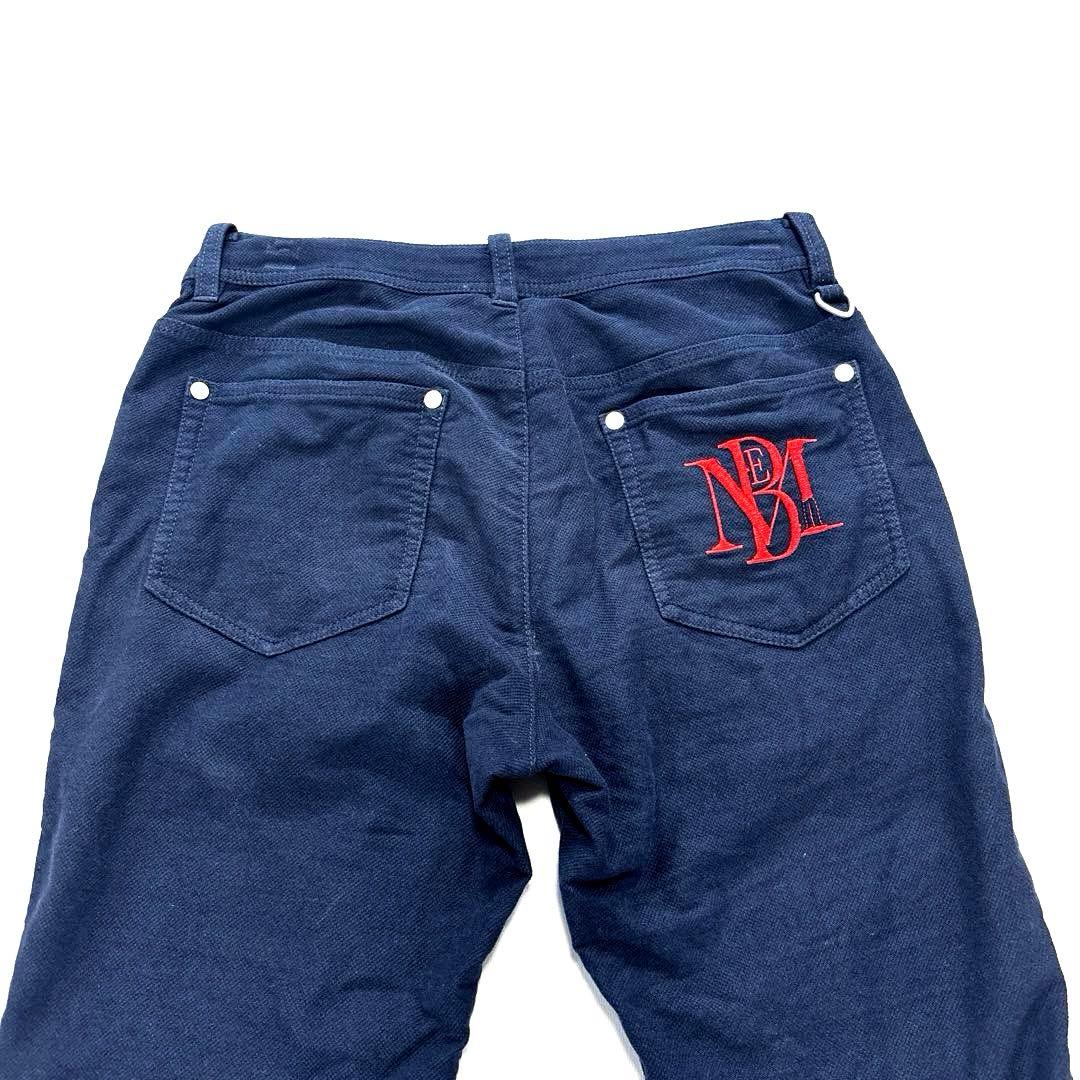 マスターバニーエディション　00/SS ロングパンツ　コーデュロイ　ネイビー