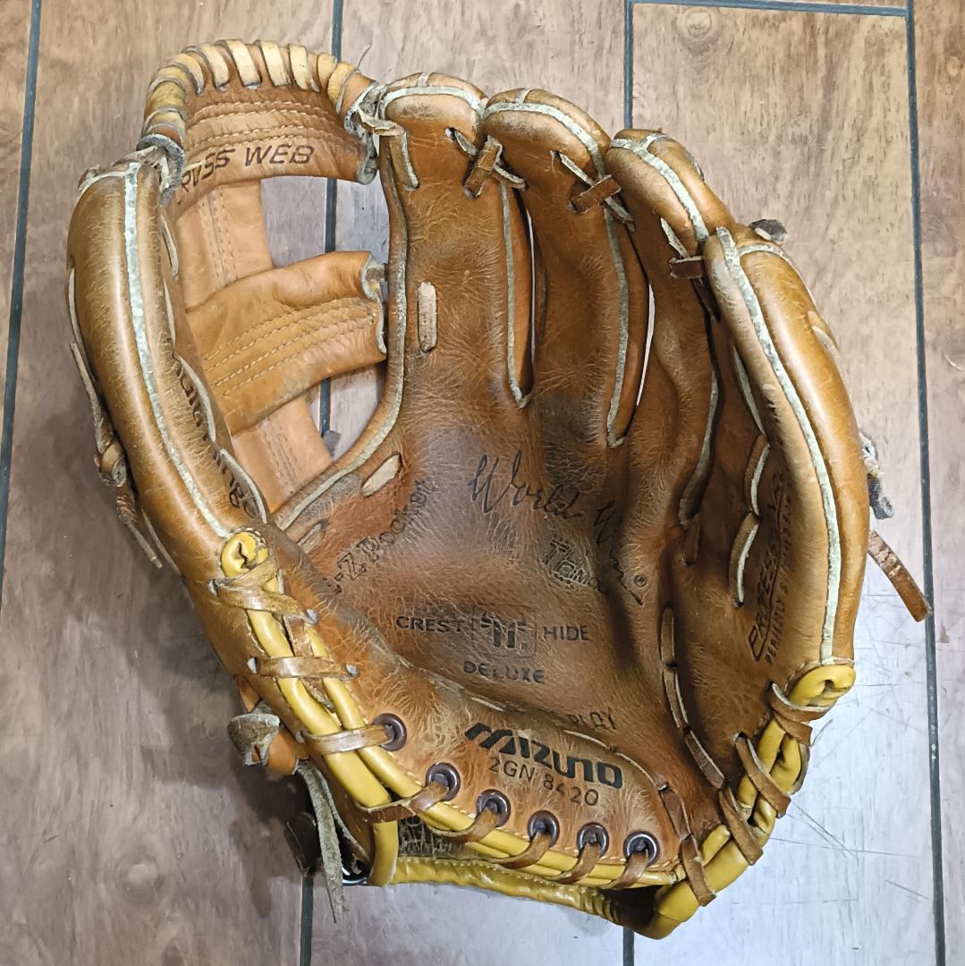 軟式用グラブ 青カップ Mizuno ワールドウィン THモデル ライナーバック