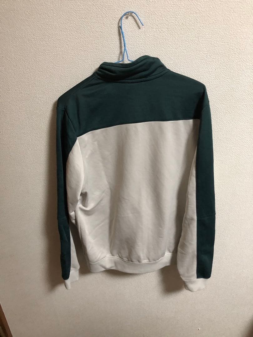 【紺タグ・復刻】Nike ジップアップジャケット グリーン/ベージュ