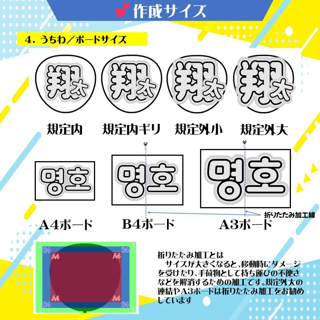 4/3 はーちゃん様オーダー専用（リピータ）うちわ文字　SixTONES ライブ