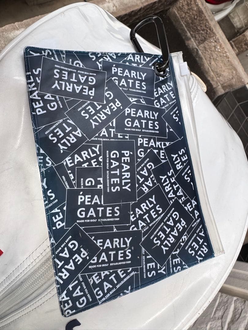 《値下げ》PEARLY GATES パーリーゲイツ キャディバッグ ホワイト